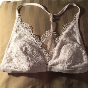 VS Front clasp racer back bralette